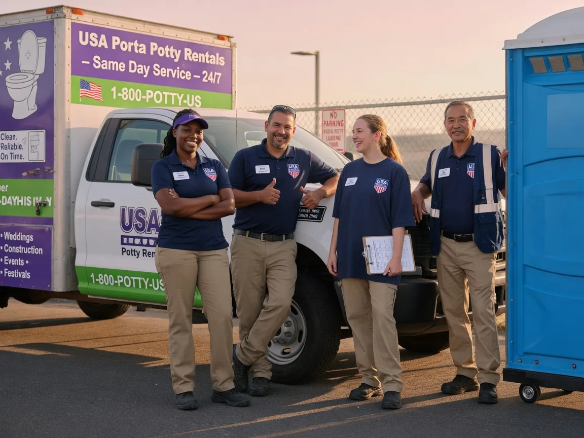 Porta Potty Rental company in La Crosse, IN
