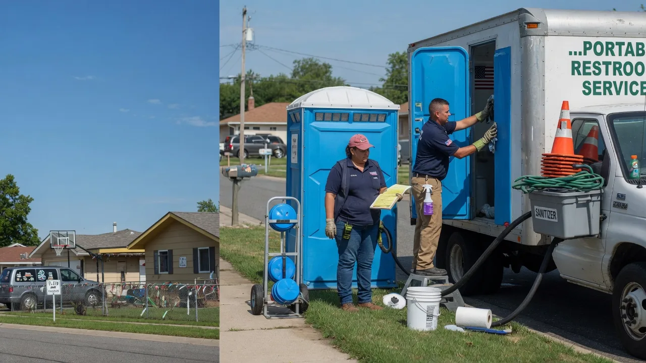 Portable Toilet Rental in La Crosse, IN near me